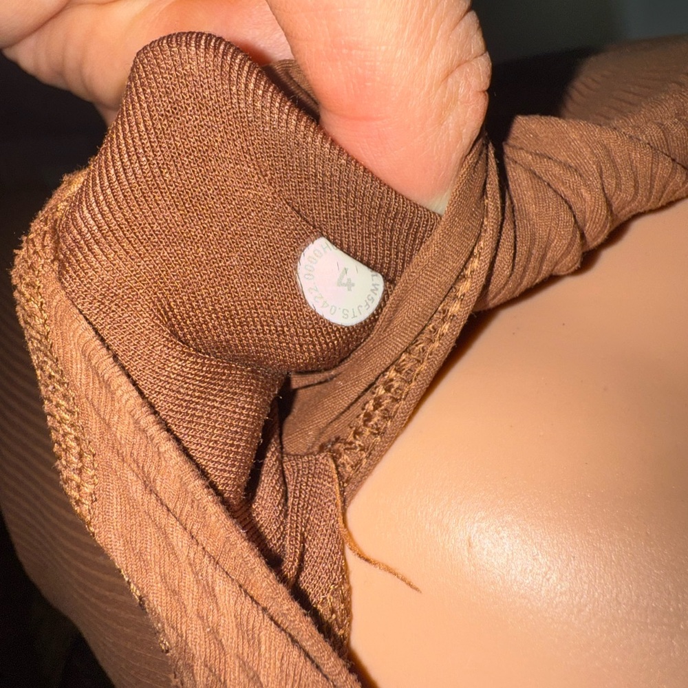 Lululemon Athletica Brown Leggings High-Waisted Streamlined - Picture 4 of 4